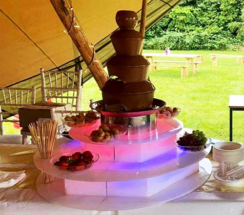 Chocolate fountain hire West Midlands